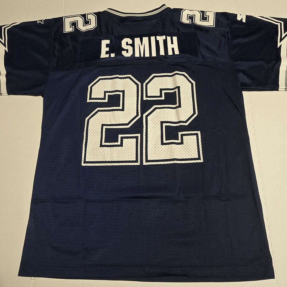 NFL Dallas Cowboys Emmitt Smith #22 Vintage Starter Jersey Men's Size L